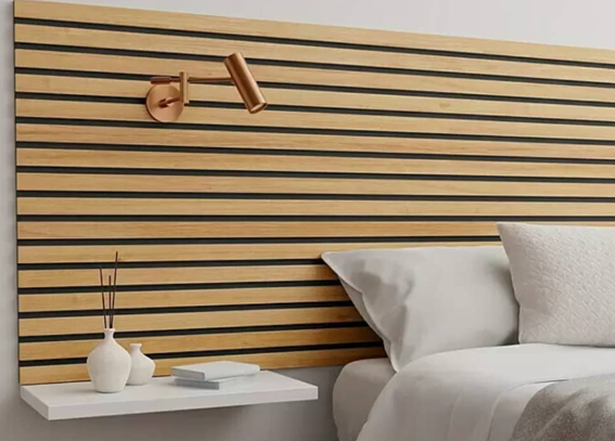 Listones de madera decorativos