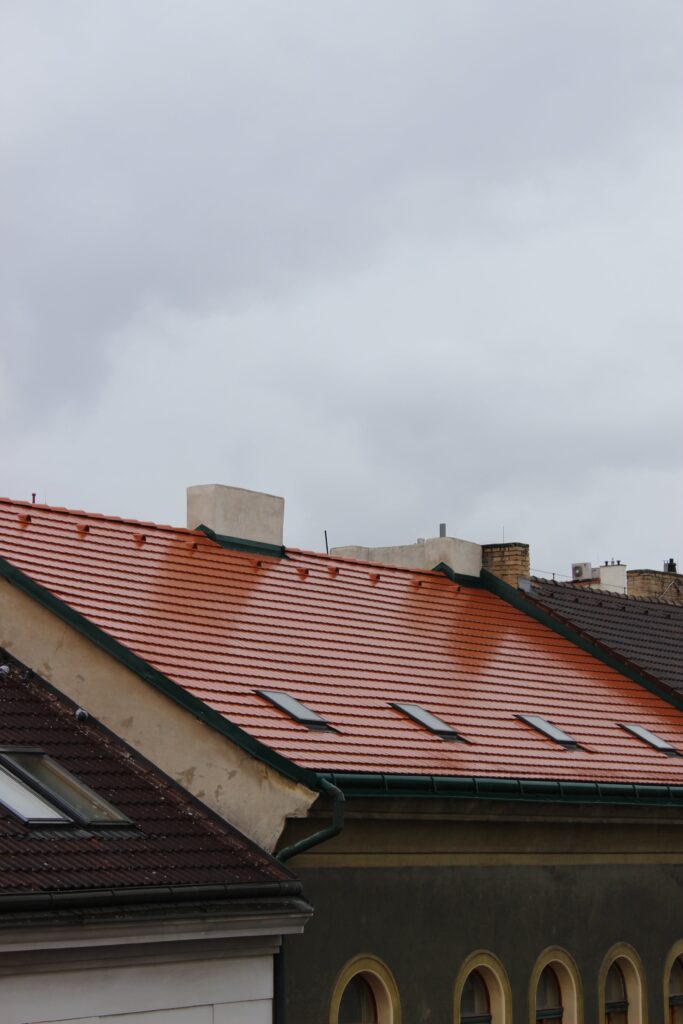 tejado lloviendo